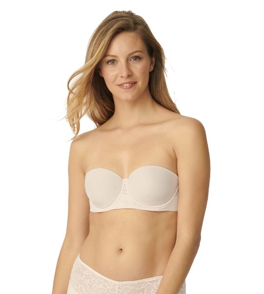 Εικόνα της Triumph Vivid Spotlight Strapless Balconette Μπεζ Σουτιέν χωρίς Ενίσχυση 10210631-00DL