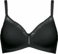 Εικόνα της Triumph Cotton Beauty N μαύρο.