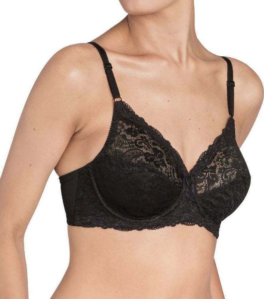 Εικόνα της Triumph Compliment W X Μαύρο Σουτιέν Με Μπανέλα, χωρίς Ενίσχυση.