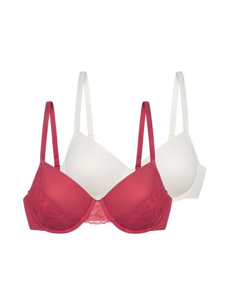 Εικόνα της 2Pack Dorina Melanie Demi Κοραλί/Ιβουάρ Σουτιέν Με Μπανέλα.