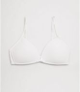 Εικόνα της Ysabel Mora λευκό σουτιέν χωρίς μπανέλα, με ελαφριά επένδυση.