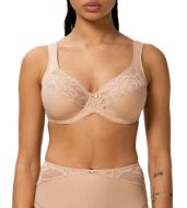 Εικόνα της Triumph Modern Lace + Cotton W02 Μπεζ Σουτιέν Με Μπανέλες 10213069-00EP