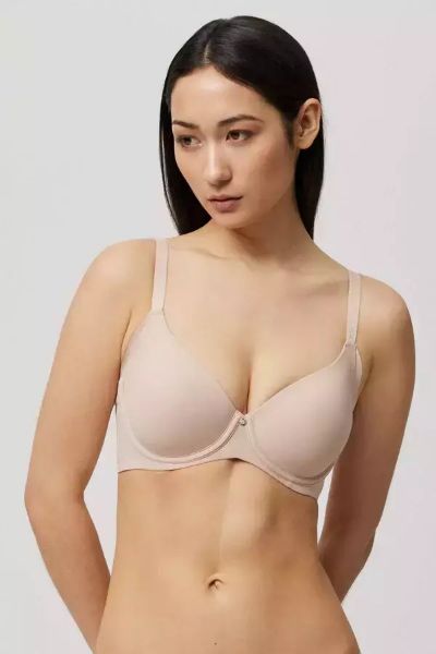 Εικόνα της Ysabel Mora Beige Σουτιέν με Ελαφριά Ενίσχυση & Μπανέλες 10038