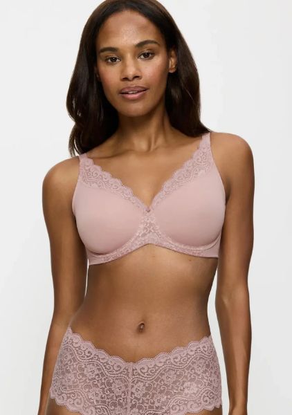 Εικόνα της Triumph Amourette W01 Minimizer Ροζ Σουτιέν Με Μπανέλες.