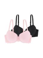 Εικόνα της 2Pack Dorina Jovie Curves Demi Pink/Black.