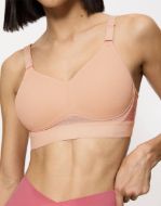 Εικόνα της Triumph Triaction Hybrid Lite P EX Nude Αθλητικό Σουτιέν Χωρίς Μπανέλες.