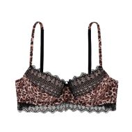 Εικόνα της Dorina Zena Balcony λεοπάρ σουτιέν με μπανέλα και ελαφριά ενίσχυση.