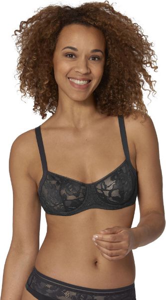 Εικόνα της Triumph Illustrated Rose W Μαύρο.