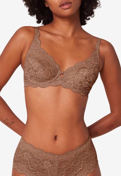 Εικόνα της Triumph Amourette 300 W εκάι σουτιέν με δαντέλα & μπανέλα.