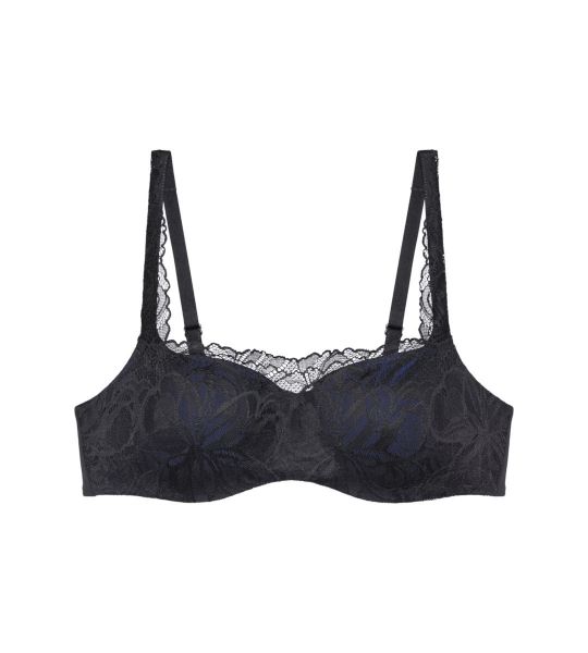 Εικόνα της Triumph Body Make Up Illusion Lace Balconette Μαύρο Σουτιέν Με Μπανέλα & Ελαφριά Επένδυση. (Κωδ.: 10219845-0004