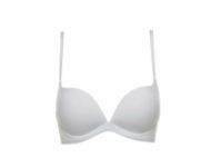 Εικόνα της Lormar Desiderio Reggiseno λευκό σουτιέν χωρίς μπανέλα, με ενίσχυση.