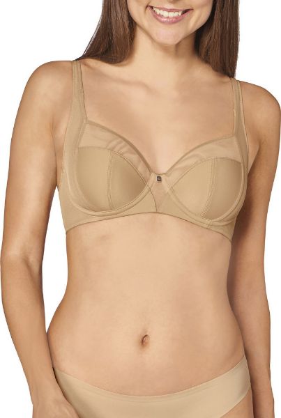 Εικόνα της Triumph True Shape Sensation Μπεζ Σουτιέν Χωρίς Ενίσχυση 10197661-6106