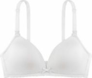 Εικόνα της Dorina May Naursing Bra. Λευκό σουτιέν θηλασμού με ελαφριά επένδυση, χωρίς μπανέλα.