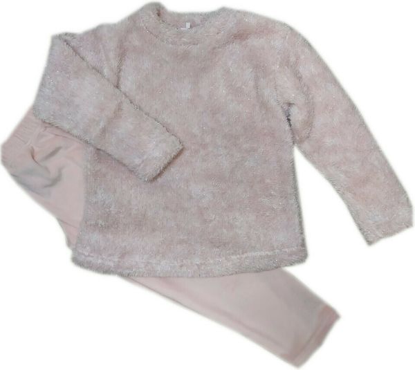 Εικόνα της Jeannette Παιδική κοριτσίστικη πιτζάμα ροζ.