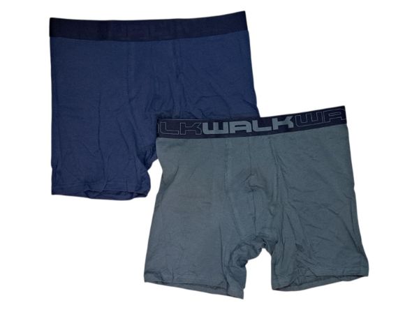Εικόνα της 2Pack Walk Long Leg Boxer Μπλε/Χακί.