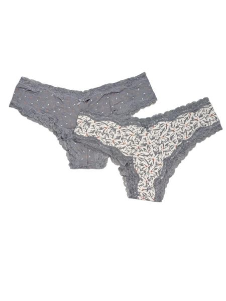 Εικόνα της 2Pack Walk Bamboo Lace Brazilian Γκρι/Εκρού Εμπριμέ.