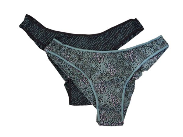 Εικόνα της 2Pack Walk Bamboo Brazilian Rio Μαύρο/Πετρόλ Εμπριμέ.