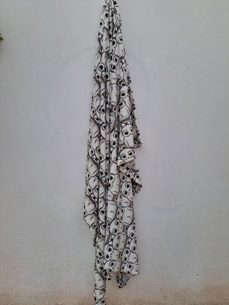 Εικόνα της Gisela Fleece Εκρού Μονή Κουβέρτα Harry Potter 190X155.