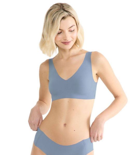 Εικόνα της Sloggi Feel 2.0 Bralette Γυναικείο Μπουστάκι Ανοιχτό Μπλε 10217728-6315
