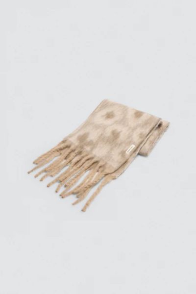 Εικόνα της Ysabel Mora Μπεζ Εμπριμέ Γυναικείο Κασκόλ 185X35.