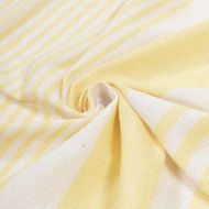 Εικόνα της Inart Ble Πετσέτα Θαλάσσης Παρεό με Κρόσσια σε Κίτρινο χρώμα 170x90cm 5-46-807-0089