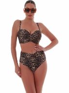 Εικόνα της Bluepoint Bikini Slip Ψηλόμεσο Animal Print 25065023-18