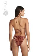 Εικόνα της Blu4u Bikini Slip με Κορδονάκια Καφέ Λεοπάρ 25365284-19
