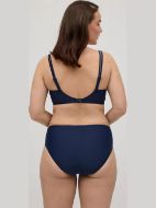 Εικόνα της Ysabel Mora Μπλε Midi Shaping Bikini Slip.