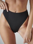 Εικόνα της Blu4u Bikini Slip Μαύρο.