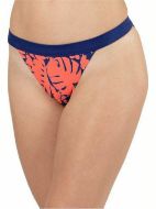 Εικόνα της Dorina Casablanca Tanga Μπλε/Κοραλί.