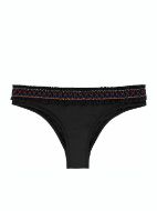 Εικόνα της Dorina Riad High Leg Brief Μαύρο.