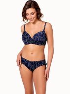 Εικόνα της Dorina Baja Tummy Control Classic-Hipster μπλε.