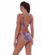 Εικόνα της Bluepoint Κοραλί Εμπριμέ Bikini Top Cup C.