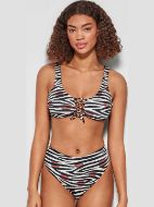 Εικόνα της Gisela 2/30132t Bikini Top Μαγιό Διπλής Όψεως Στυλ Μπουστάκι Κορδόνια Μαυρο