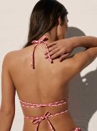 Εικόνα της Ysabel Mora Σουτιέν Μαγιό Γυναικείο Υφασμάτινο Regular Fit 82444 Pink Ροζ 82444