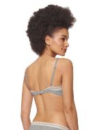 Εικόνα της Sloggi Go Ribbed Organic Cotton Bralette Γκρι.