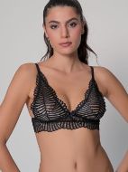 Εικόνα της Milena Bralette Μαύρο Με Δαντέλα.