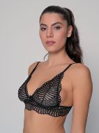 Εικόνα της Milena Bralette Μαύρο Με Δαντέλα.