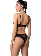 Εικόνα της Milena by Paris Bralette Με Δαντέλα Μαύρο 010179