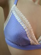 Εικόνα της Sloggi Go Ribbed Bralette Λιλά.