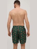 Εικόνα της Ysabel Mora Σκούρο Πράσινο Ανδρικό Μαγιό Με Καβούρια.