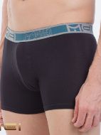 Εικόνα της 2Pack Mei Ανδρικά Βαμβακερά Boxer Μαύρο/Πράσινο.