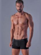 Εικόνα της Plus Size Wrap Ανδρικό Μποξεράκι Μαύρο 211054-Μαύρο