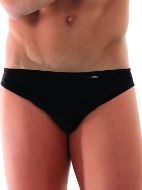 Εικόνα της Apple Boxer 0215240 Ανδρικό Σλιπ Μαύρο Μονόχρωμο