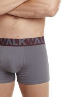 Εικόνα της Walk W1755 Ανδρικά Μποξεράκια Γκρι / Γκρενά 2Pack