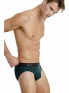 Εικόνα της Walk Bamboo Ανδρικό Σλιπ Πράσινο Μονόχρωμο W1775-40