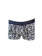 Εικόνα της 2 Pack Wrap Boxer Μαύρα Εμπριμέ & Μονόχρωμο.