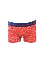 Εικόνα της 2 Pack Wrap Boxer Κόκκινο/Μαύρο Εμπριμέ & Μονόχρωμο.