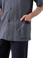 Εικόνα της Vamp 18662 Καλοκαιρινή Ανδρική Πιτζάμα Μπλε