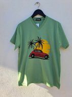 Εικόνα της Galaxy Βαμβακερή Ανδρική Πιτζάμα Πράσινη/Χακί.